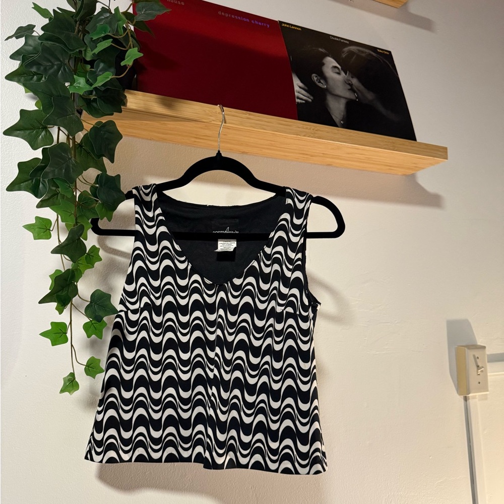 Vintage 90’s Psychedelic Crop Top | Size S
